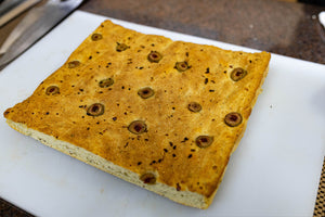 Green Olive Focaccia